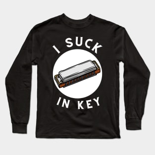 I suck in Key Long Sleeve T-Shirt